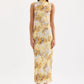 Nude Lucy Lumine Mesh Maxi Dress in Lumine - the tartan fox