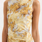 Nude Lucy Lumine Mesh Maxi Dress in Lumine - the tartan fox
