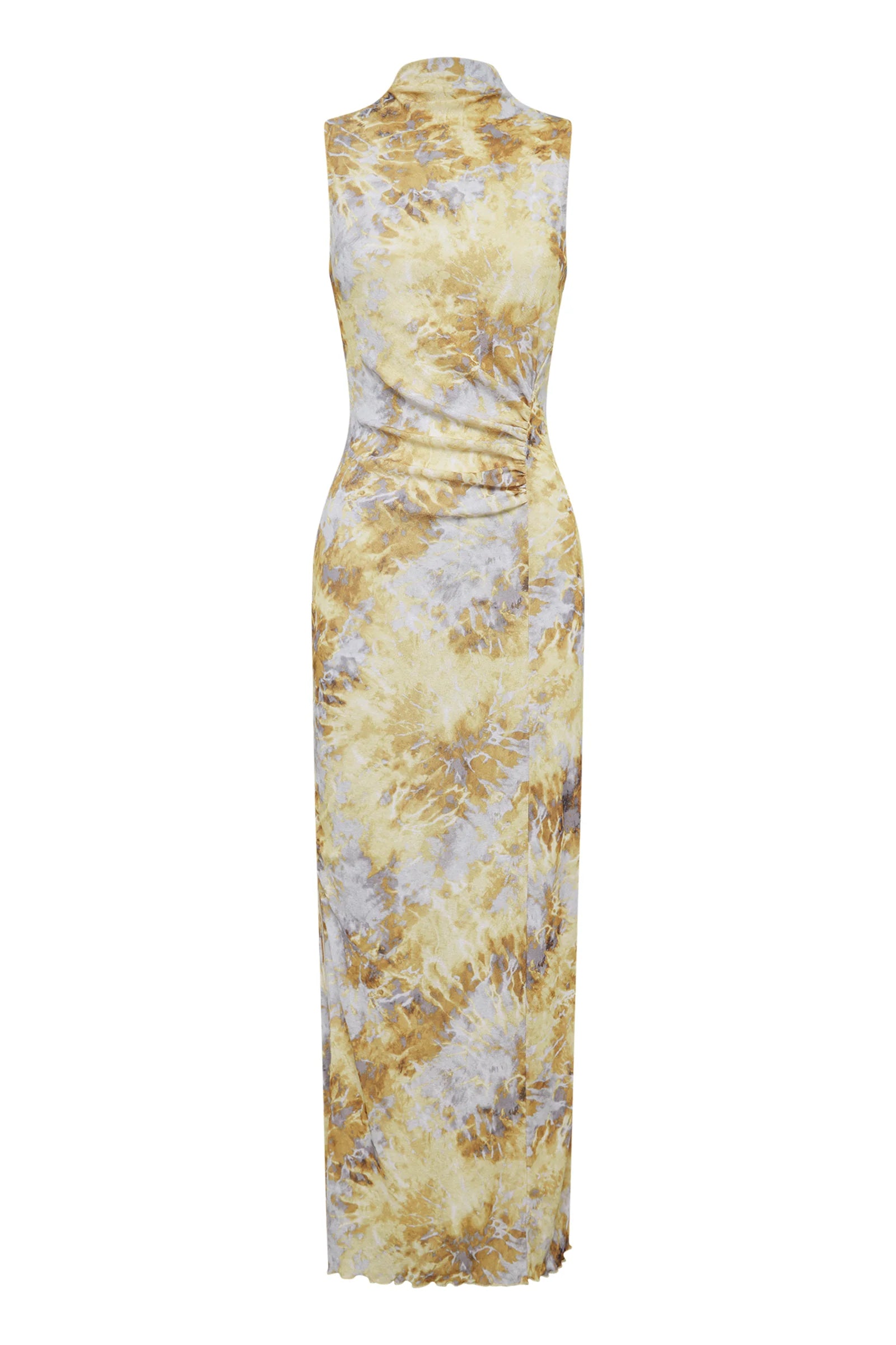 Nude Lucy Lumine Mesh Maxi Dress in Lumine - the tartan fox