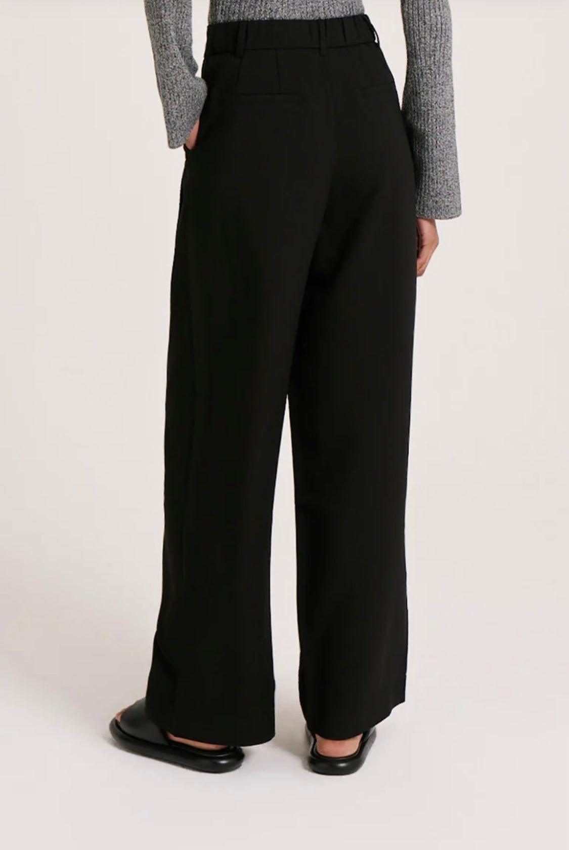 Nude Lucy Manon Tailored Pant in Black - the tartan fox