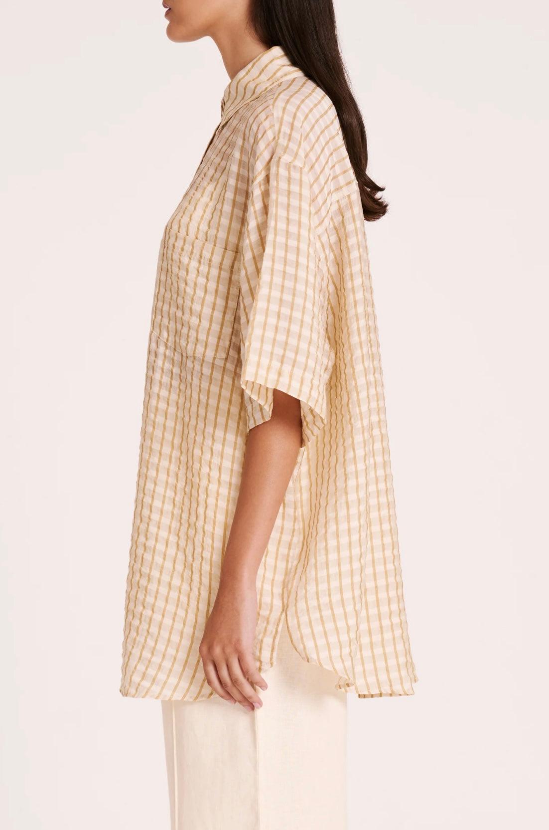 Nude Lucy Meadow Shirt in Honey Plaid - the tartan fox