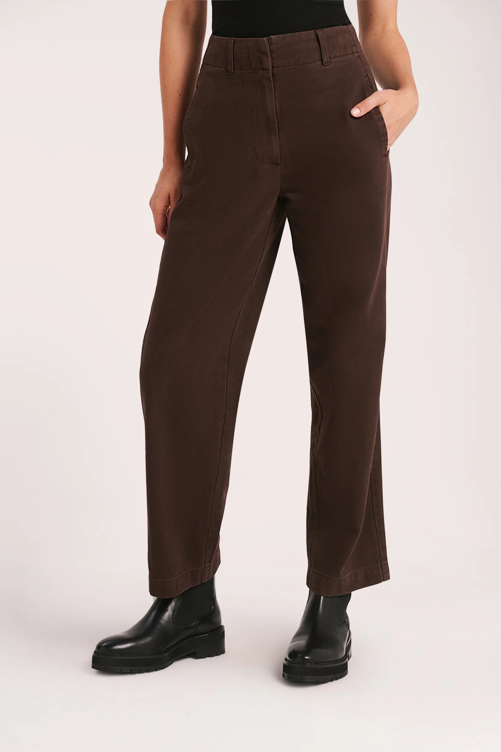 Nude Lucy Neptune Pant in Cinder - the tartan fox