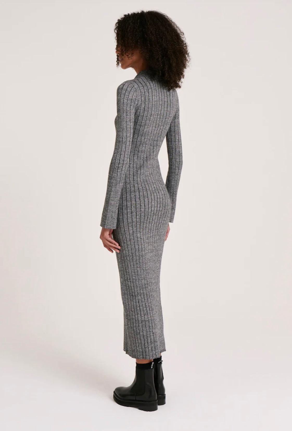 Nude Lucy Noemi Knit Dress in Pebble - the tartan fox