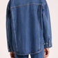 Nude Lucy Organic Denim Jacket in Vintage Blue - the tartan fox