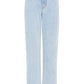 Nude Lucy Organic Straight Leg Jean in Clear Blue - the tartan fox