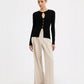 Nude Lucy Petra Tailored Pant in Dune - the tartan fox