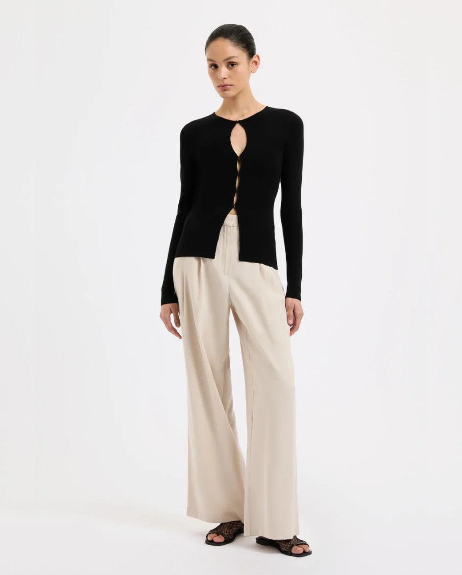 Nude Lucy Petra Tailored Pant in Dune - the tartan fox