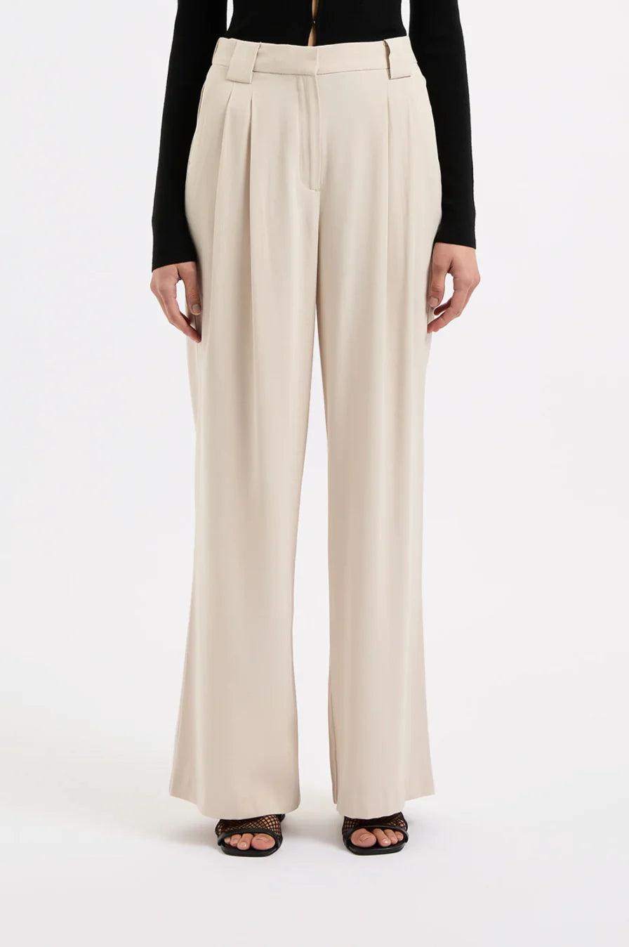 Nude Lucy Petra Tailored Pant in Dune - the tartan fox