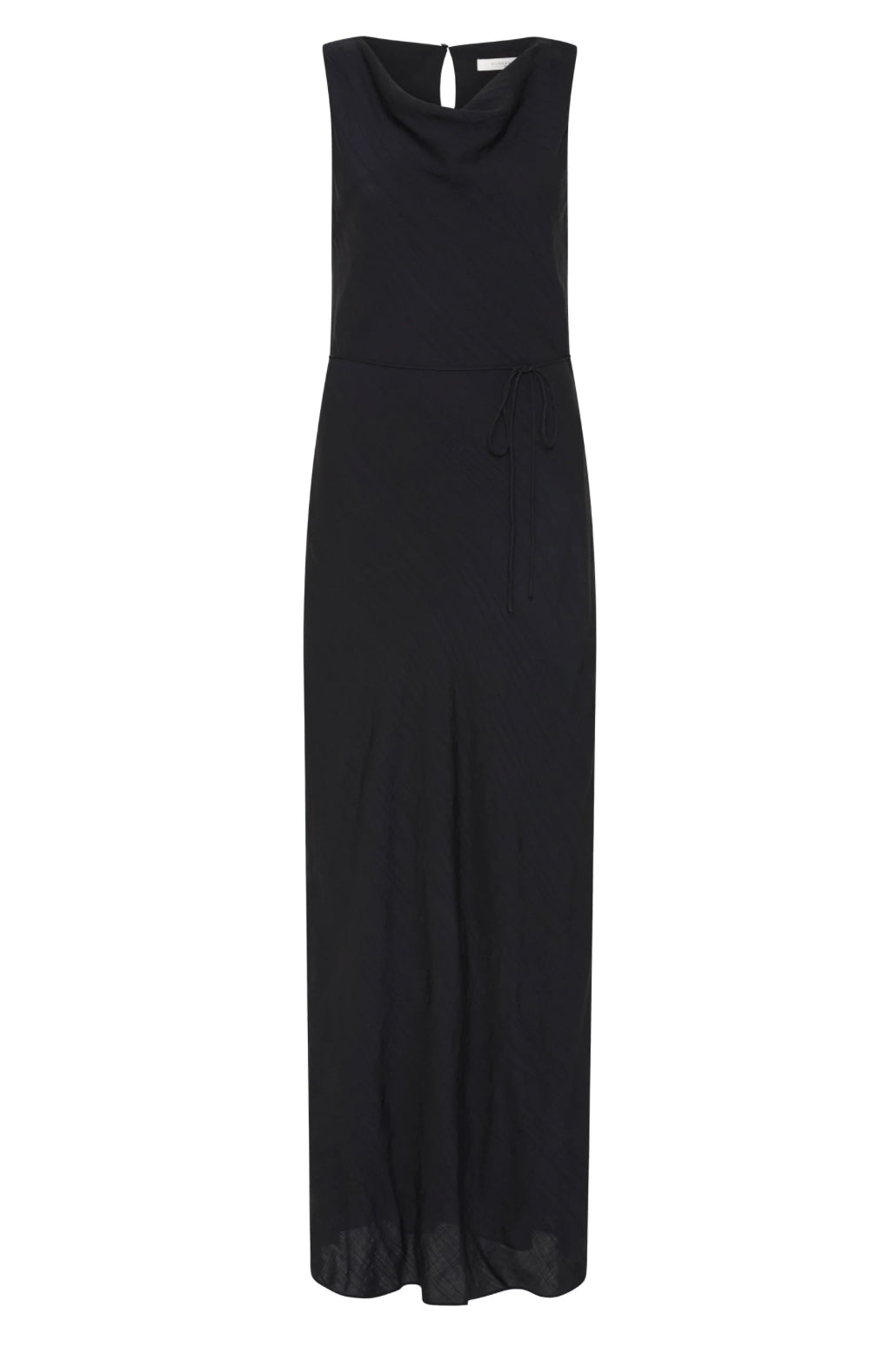 Nude Lucy Serine Maxi Dress in Black - the tartan fox