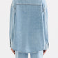 Nude Lucy Sheeba Denim Overshirt in Sky Blue - the tartan fox