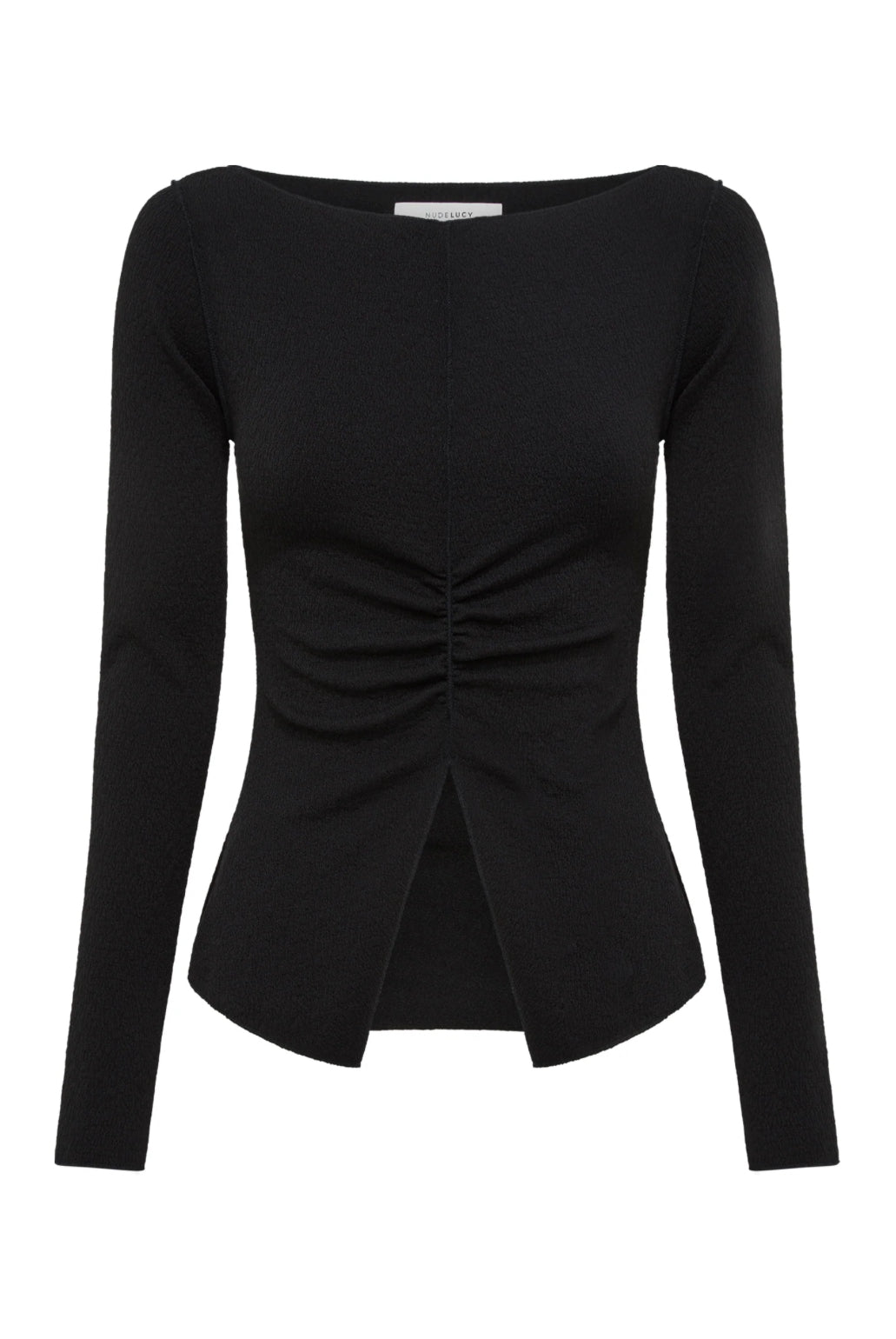 Nude Lucy Sonora Top in Black - the tartan fox
