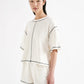 Nude Lucy Sutton Tee in Salt - the tartan fox