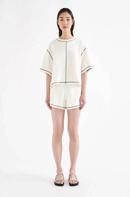 Nude Lucy Sutton Tee in Salt - the tartan fox
