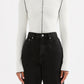 Nude Lucy Xander LS Top in Salt - the tartan fox