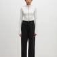 Nude Lucy Xander LS Top in Salt - the tartan fox