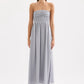 Nude Lucy Zuri Tencel Maxi Dress in Storm - the tartan fox