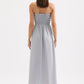 Nude Lucy Zuri Tencel Maxi Dress in Storm - the tartan fox