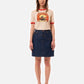 Nudie Jeans Molly Skirt in 70s Blue - the tartan fox