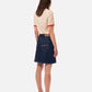 Nudie Jeans Molly Skirt in 70s Blue - the tartan fox