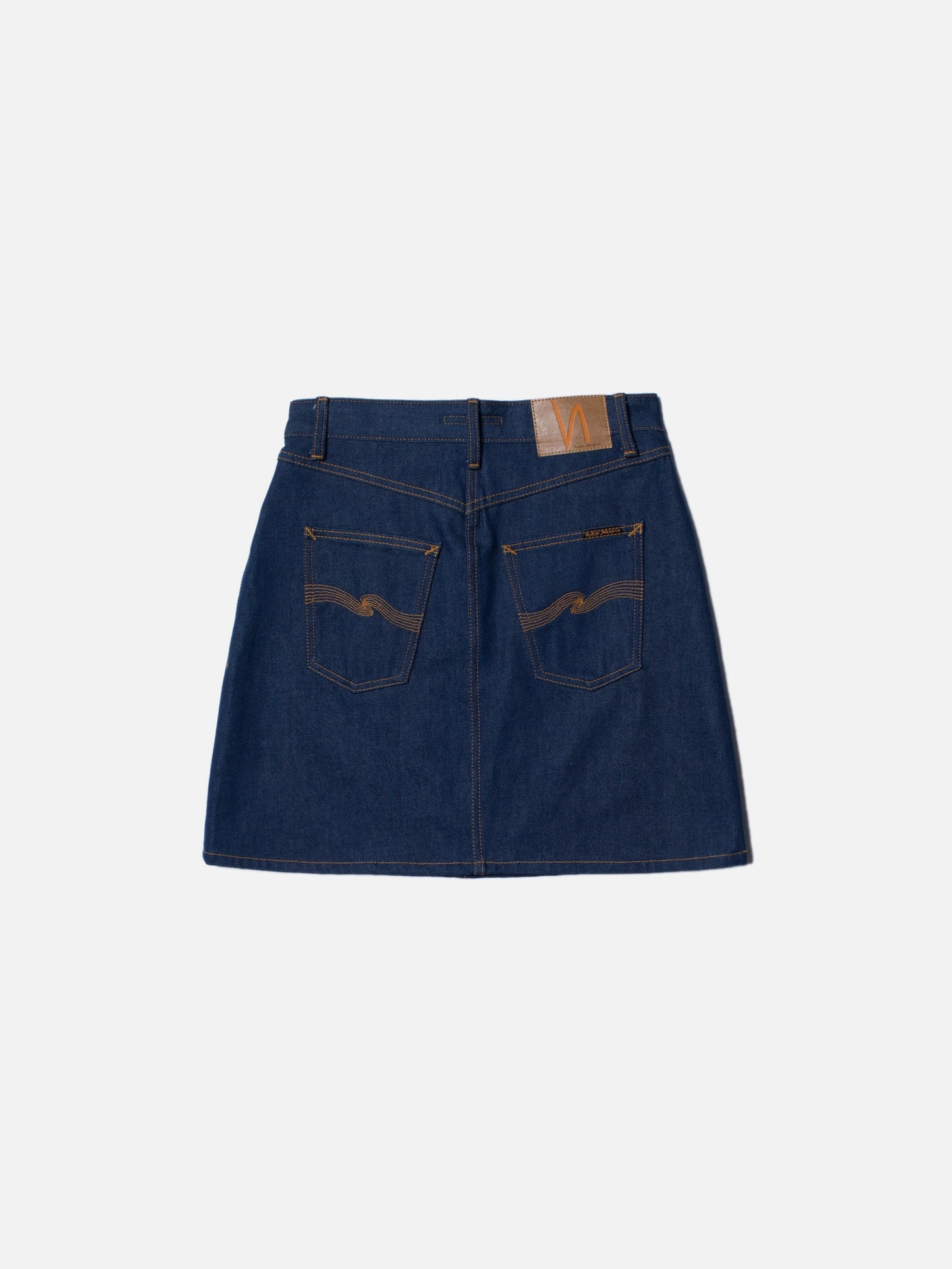 Nudie Jeans Molly Skirt in 70s Blue - the tartan fox