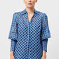 OnceWas Antigua Cotton / Silk Self-check Shirt - the tartan fox