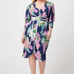 OnceWas Augustine Embroidered Linen Viscose Dress - the tartan fox