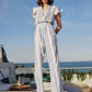 OnceWas Positano Viscose Linen Jumpsuit - the tartan fox