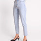 One Teaspoon Legends High Waist Mom Jean in Blue Latte - the tartan fox