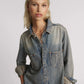 One Teaspoon Prophecy Denim Jumpsuit in Island Blue - the tartan fox