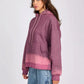 One Teaspoon Smiley Batwing Hoody in Washed Pink - the tartan fox