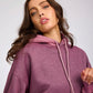 One Teaspoon Smiley Batwing Hoody in Washed Pink - the tartan fox