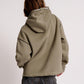 One Teaspoon Threaded Logo Hoody in Khaki - the tartan fox