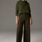POL Beech Drawcord Knit in Khaki - the tartan fox