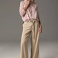 POL Beech Drawcord Knit in Pink - the tartan fox