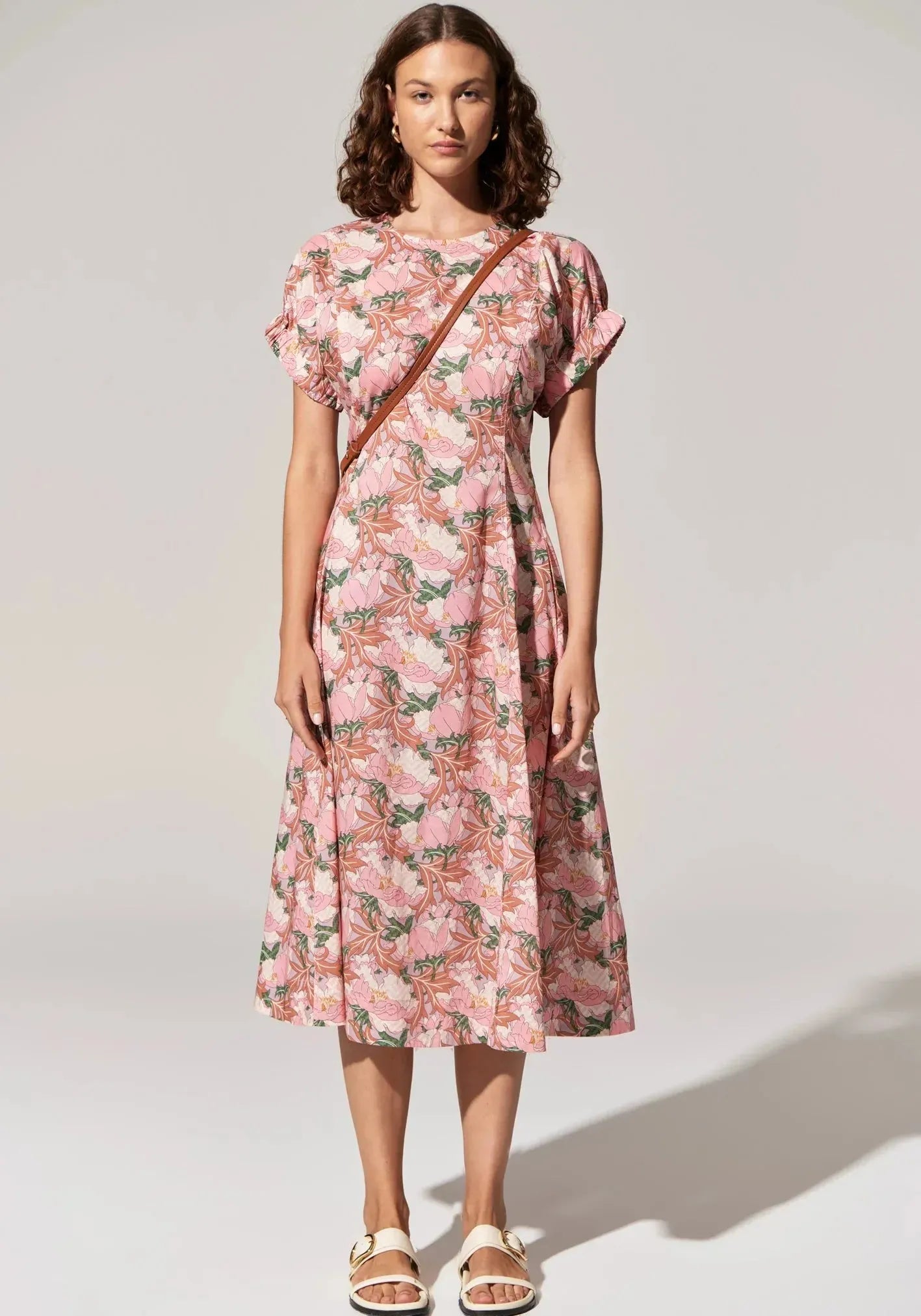 POL Bella Day Dress in Bella Print - the tartan fox