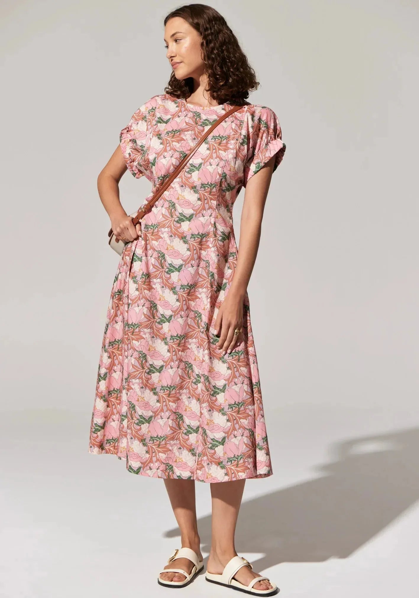 POL Bella Day Dress in Bella Print - the tartan fox