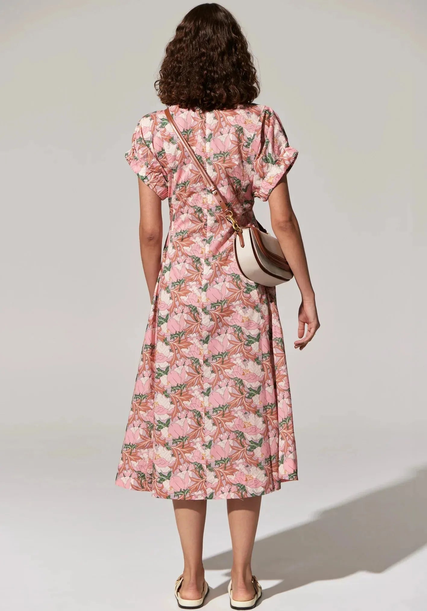 POL Bella Day Dress in Bella Print - the tartan fox