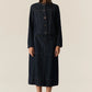 POL Carson Skirt in Dark Wash - the tartan fox