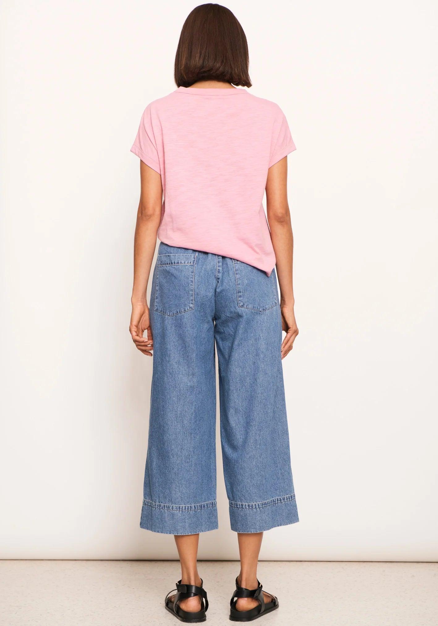 POL Clothing Mast Tee in Pink - the tartan fox