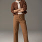 POL Finlay Cardigan in Rust - the tartan fox