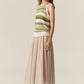 POL Marc Multistripe Tank in Pink Multi - the tartan fox
