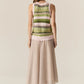 POL Marc Multistripe Tank in Pink Multi - the tartan fox