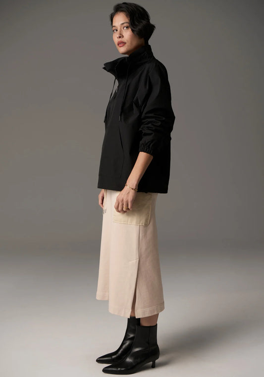POL Marlo Windcheater in Black - the tartan fox