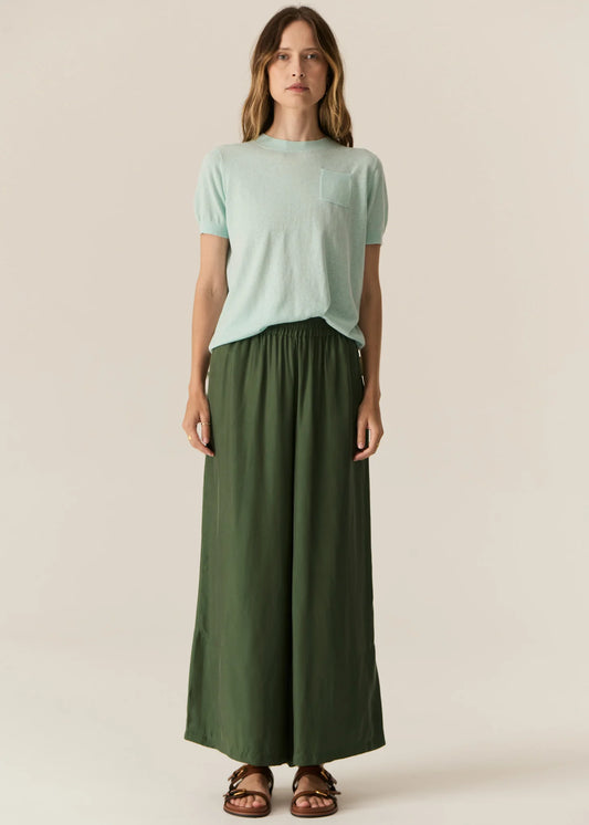 POL Pax Pocket Tee in Mist - the tartan fox
