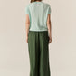 POL Pax Pocket Tee in Mist - the tartan fox