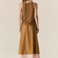 POL Tedd Tank in Ginger/Pink - the tartan fox