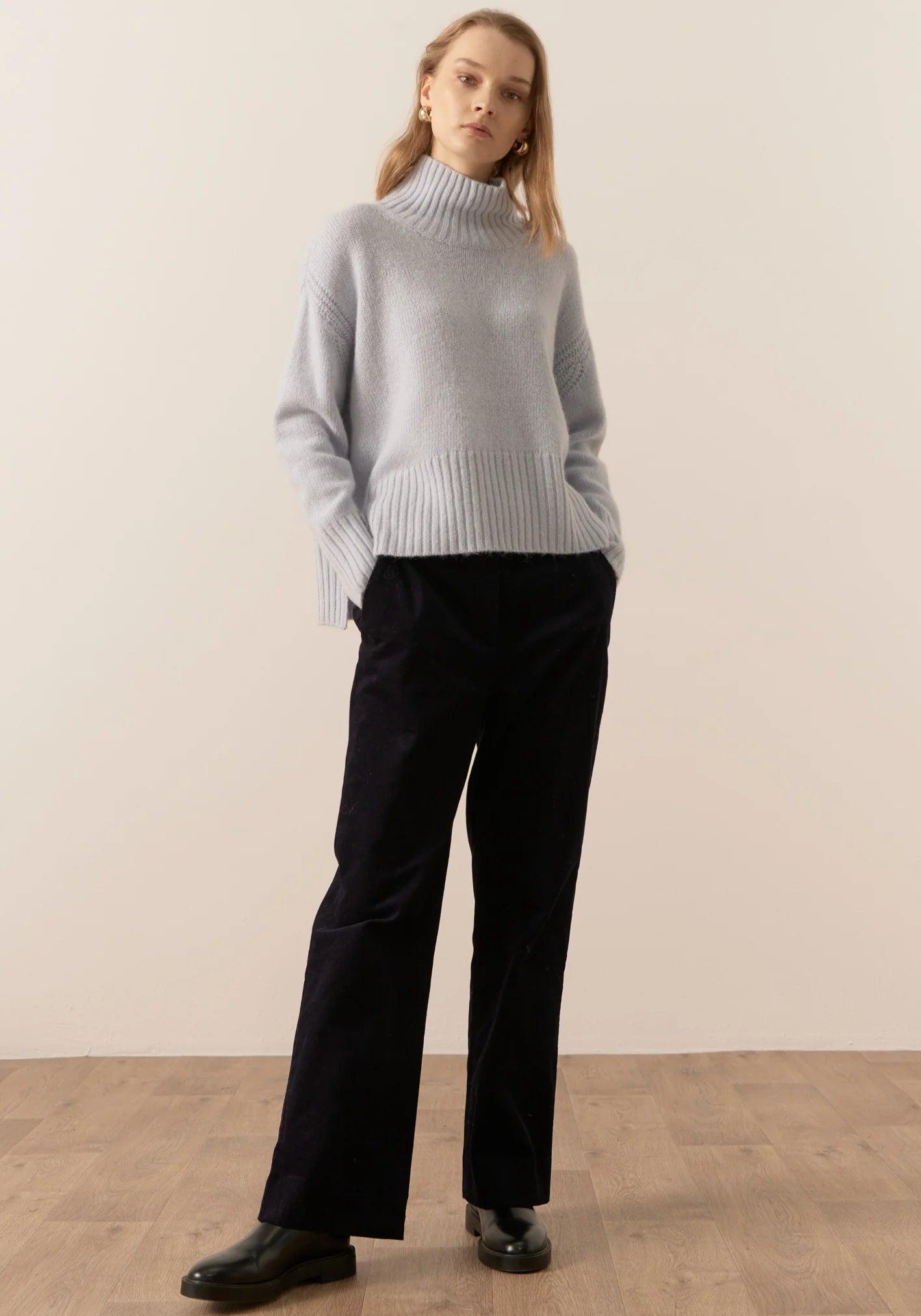 POL Thomas Corduroy Pant in Ink - the tartan fox