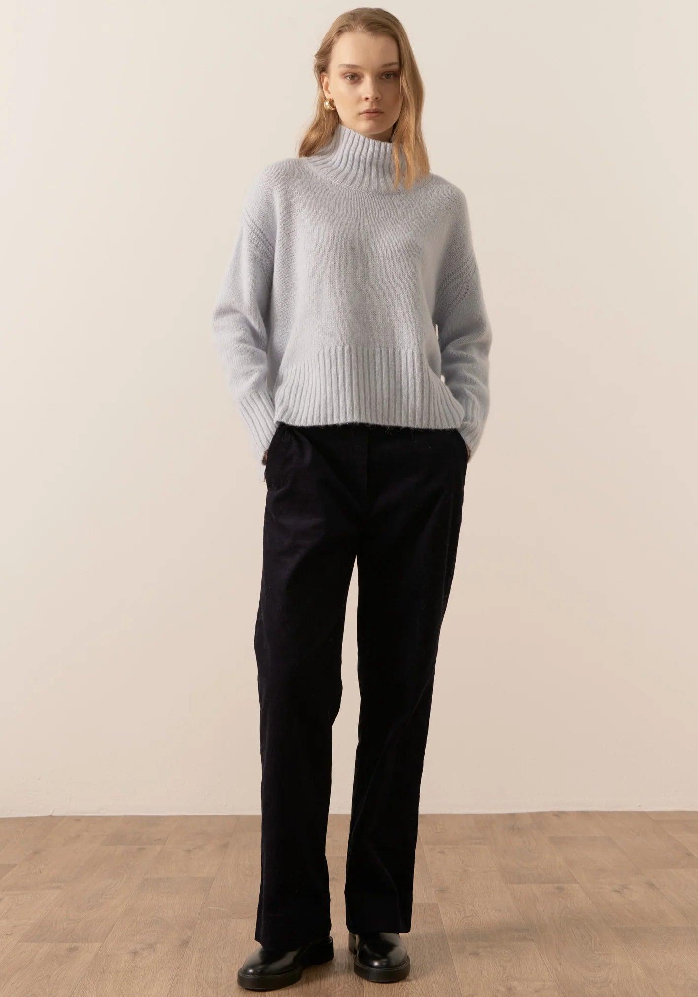 POL Thomas Corduroy Pant in Ink - the tartan fox