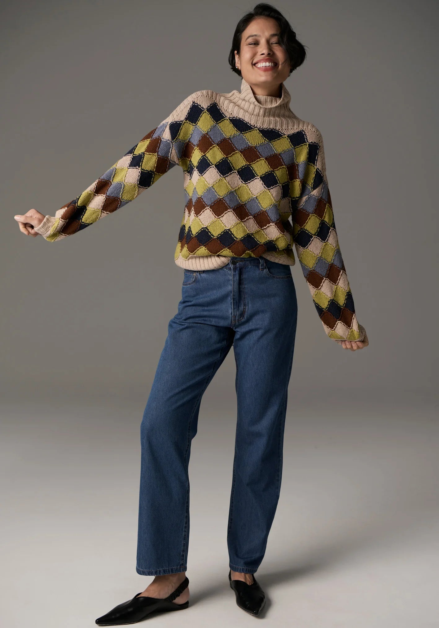 POL Utopia Multi Knit - the tartan fox