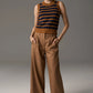 POL Utopia Vest Stripe in Toffee Multi - the tartan fox